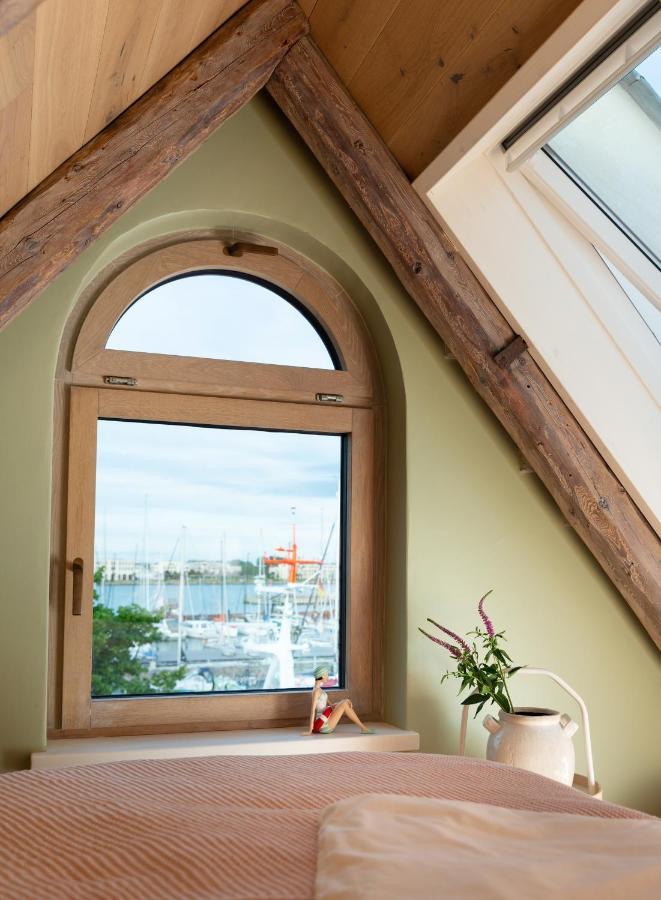 Kapitaenshaus In Wasserlage! Traumapartments Warnemuende روستوك المظهر الخارجي الصورة
